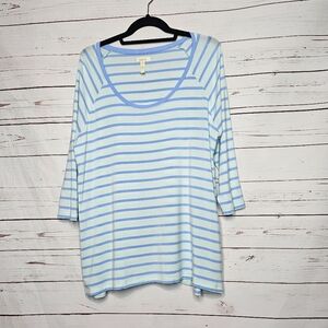 Matilda Jane Striped 3/4 Sleeve Top